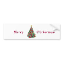 Christmas Tree bumper stickers by HolidayHeaven Christmas Tree bumper stickers