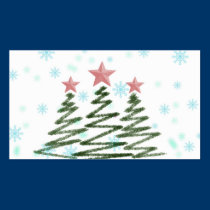 Christmas Tree Business Card business cards