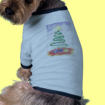 Christmas Tree by Wendy C. Allen pet clothing