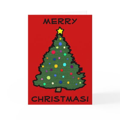 Christmas Tree cards