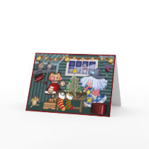 Christmas Tree cards by TitchyWitchy Christmas Tree cards