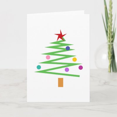 Christmas Tree Greeting Cards