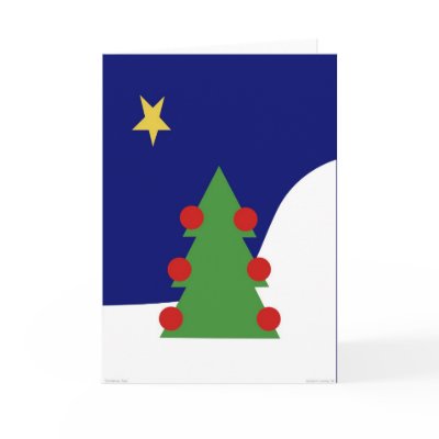 Christmas Tree cards
