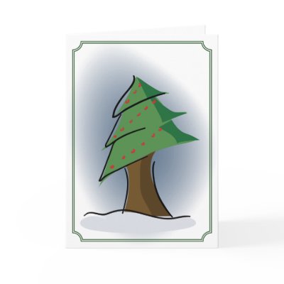 Christmas Tree cards
