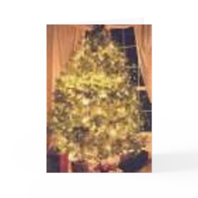 Christmas tree cards