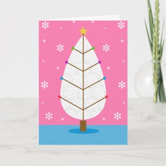 Christmas Tree Card card