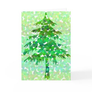 Christmas tree - Card card