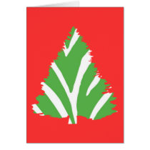 CHRISTMAS TREE CARD cards