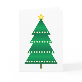 Christmas Tree Cards card