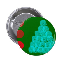 Christmas Tree Christmas Ornament Contemporary Buttons