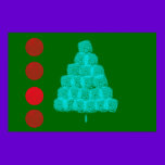 Christmas Tree Christmas Ornaments Comtemporary posters
