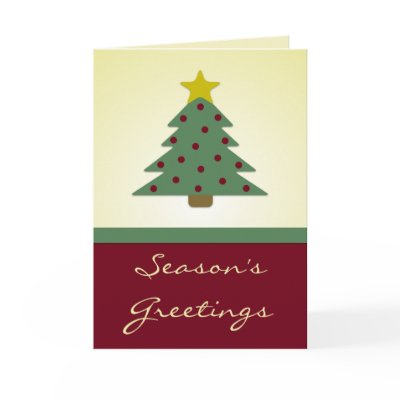 Christmas Tree Country Scrapbook Holiday Cards by mariannegilliand