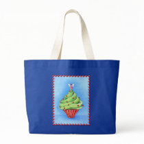 Christmas Tree Cupcake Bag by floatinglemons Christmas Tree Cupcake Bag