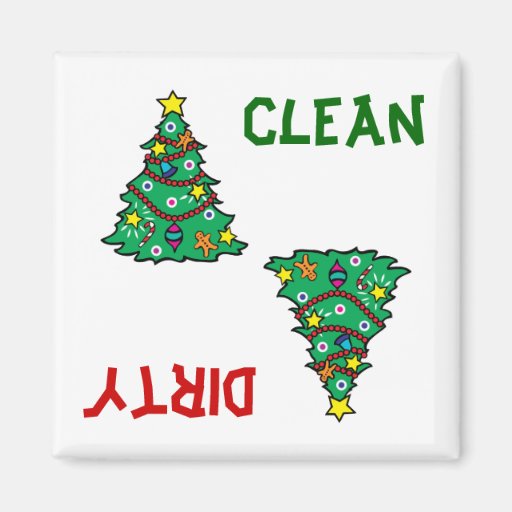 Christmas Tree Dishwasher Zazzle