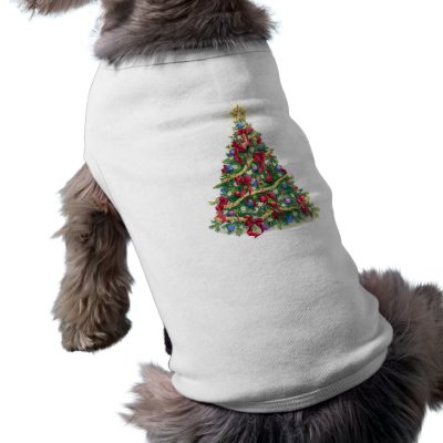 Christmas Tree pet clothing