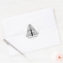 Christmas Tree Envelope Seals stickers by loraseverson Christmas Tree Envelope Seals stickers