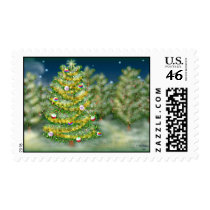 Christmas Tree Farm Postage