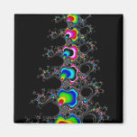Christmas tree - Fractral Fridge Magnet