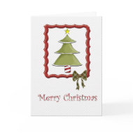 Christmas Tree Frame card