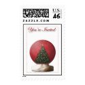 Christmas Tree Globe Invitation Postage postage by FCM_Christmas Christmas Tree Globe Invitation Postage postage