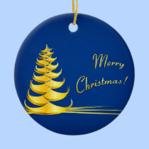 Christmas Tree Gold ornaments