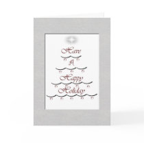 Christmas Tree Greeting Card