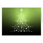 Christmas Tree Greeting Card/Green