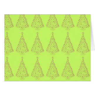CHRISTMAS TREE GREETINGS CARD
