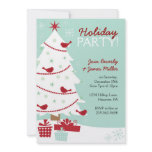 Christmas Tree Holiday Party Invitations