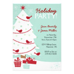 Christmas Tree Holiday Party Invitations