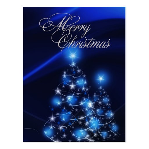 Christmas Tree Holiday Postcard