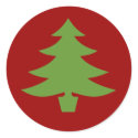 Christmas Tree Holiday Stickers sticker