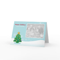 Christmas Tree Holiday Template cards