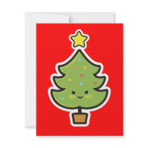 Christmas Tree invitations by monicastamp Christmas Tree invitations