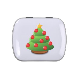 Christmas Tree Jelly Belly Tin