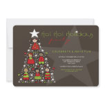 Christmas Tree Kids Holiday Party Invitation