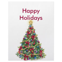 Christmas Tree Custom Letterhead