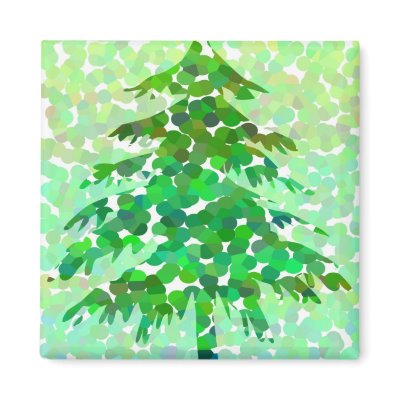 Christmas tree - Magnet by cycreation