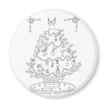Christmas Tree Refrigerator Magnet