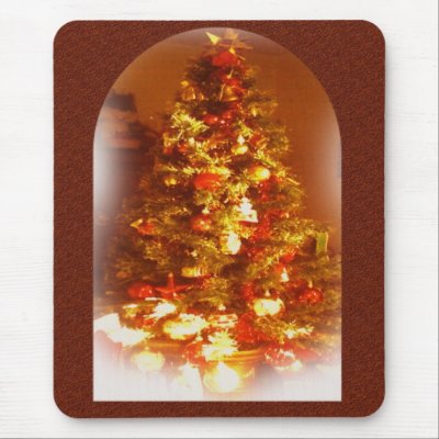 Christmas Tree Mousepad by elenaind