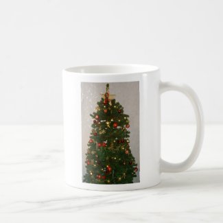 christmas tree mug
