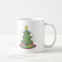 christmas tree mug