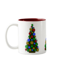 Christmas Tree Mug - Customized by HolidayFun Christmas Tree Mug - Customized