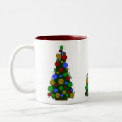 Christmas Tree Mug - Customized mug