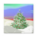 Christmas Tree of Hearts magnets by Peerdrops Christmas Tree of Hearts magnets