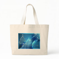 Christmas Tree on BlueWave bags by NotionsbyNique Christmas Tree on BlueWave bags