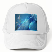 Christmas Tree on BlueWave hats by NotionsbyNique Christmas Tree on BlueWave hats