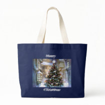 Christmas tree on street bags