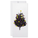 Christmas Tree Original Design Custom Rack Card