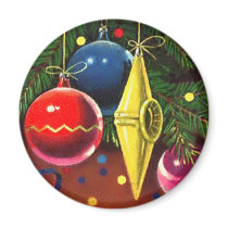 Christmas Tree Ornaments 2 magnets